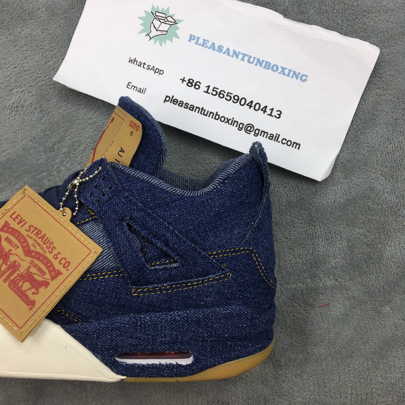 Authentic Jordan 4 Retro Levis NRG